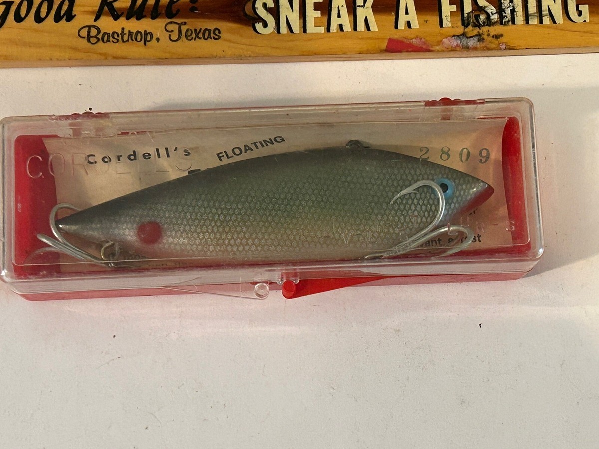 VERY RARE Vintage Cordell Th Spot Lure 4 1/8” VERY RARE Vintage Cordell Th Spot Lure 4 1/8”