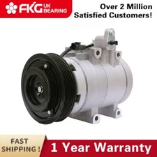 New A/C Compressor 9770126300 For 2001-2006 Hyundai Santa Fe 2.7L CO 10957C