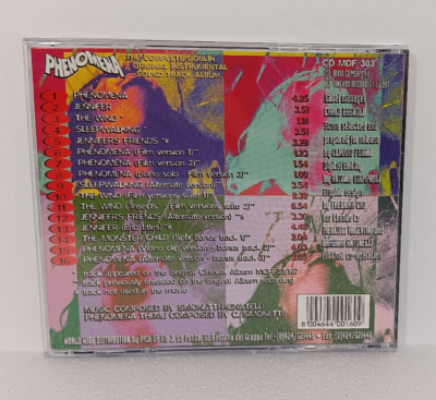 Goblin– Phenomena CD (1997) Soundtrack, Reissue, Remastered | eBay