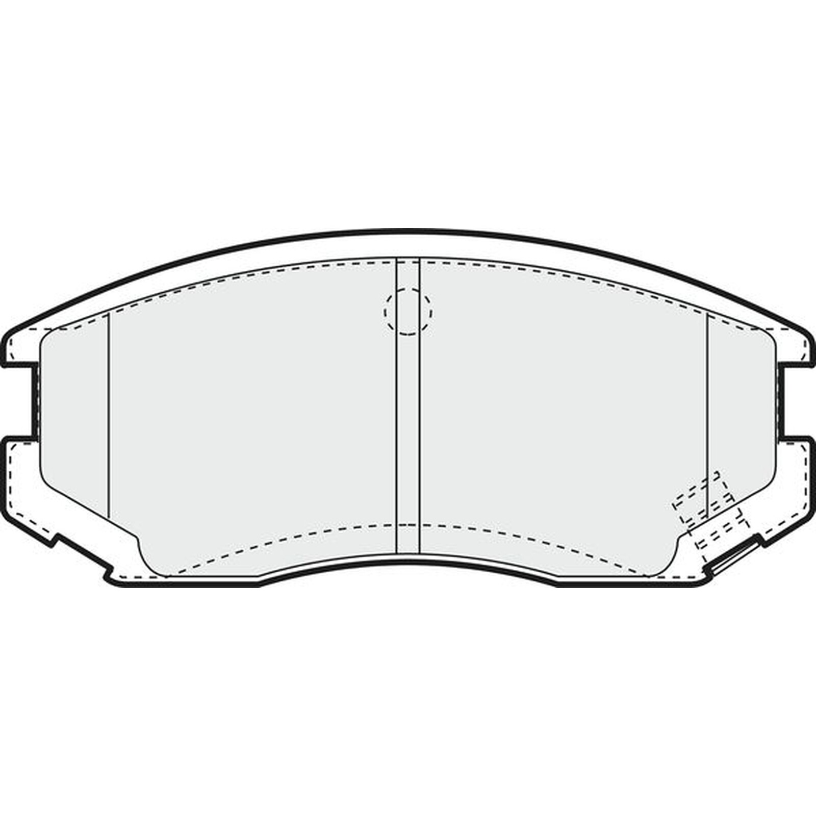 Apec Blue Brake Pads - Front PD3441 - For Daihatsu Atrai and Extol and Terios