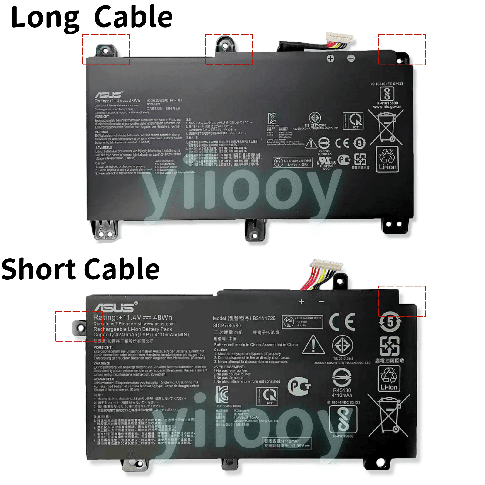 New Genuine B31N1726 Battery for ASUS G512 G512LI G531 G531GT FA506 FA706 FX504