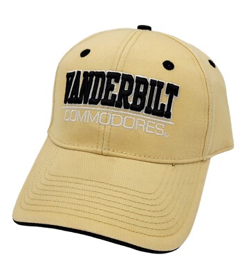 Vanderbilt Commodores Joe T's By The Game Spellout OSFM Strapback Hat Cap NEW