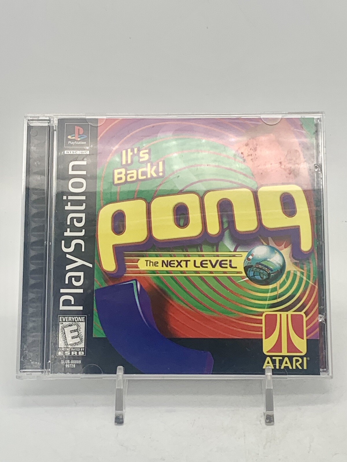 Pong: The Next Level - PlayStation 1 - PS1 - Complete in Case - Tested