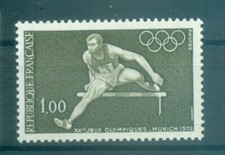 France 1972 - Y & T n. 1722 - Jeux Olympiques de Munich  (Michel n. 1802)