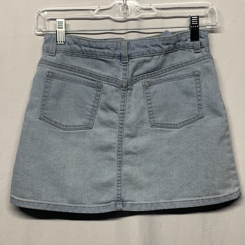 Crazy's 8's Girls Blue Jean Skirt Size 12 - Picture 2 of 5