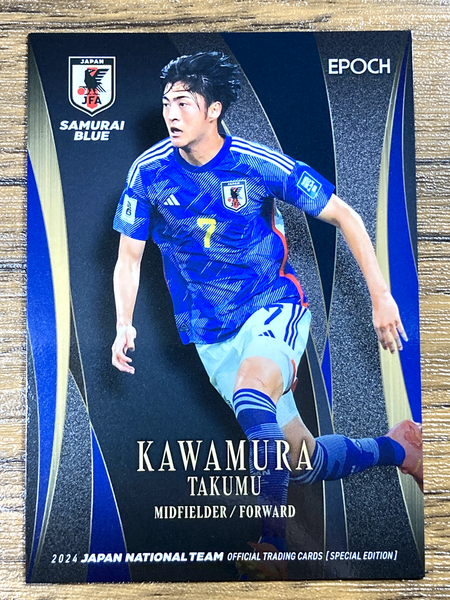 Samurai Blue Japan National Team Soccer Card Epoch 2024 No.24