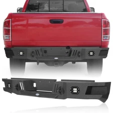 STEEL REPLACED REAR BUMPER BAR W/LED LIGHTS FOR DODGE RAM 2500/3500 2003-2009