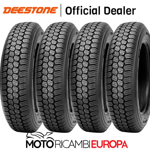 4X GOMME PNEUMATICI COPERTONI 125-12 PER FIAT 500 D'EPOCA 8PR 81J D823  DEESTONE | eBay