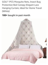 Dome Type Ceiling Mosquito Net for Family Bed Princess Net Canopy Mosquito Net