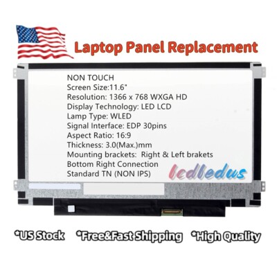 5D10H11015 for Lenovo N21 ChromeBook 80MG HD 1366x768 LCD Screen Display 11.6''