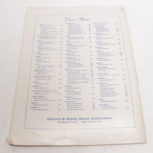 Album of Maurice Ravel Masterpieces Piano Songbook Sheet Music Score 1937 - Picture 2 of 8