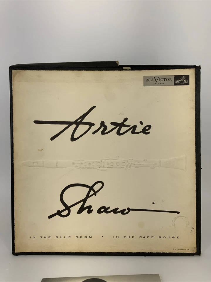 Artie Shaw In The Blue Room /in The Cafe Box Set Record Album Vinyl LP VG+/VG+ Foto 2 de 4