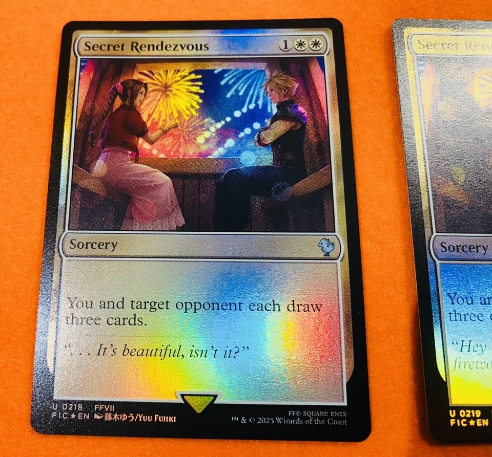 [FOIL] Secret Rendezvous Set x3 #217 #218 #219 | MTG Final Fantasy EN Ver - Image 3 of 4