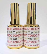 2pc DND DC Soak Off Gel Top Coat 700 LED/UV ....