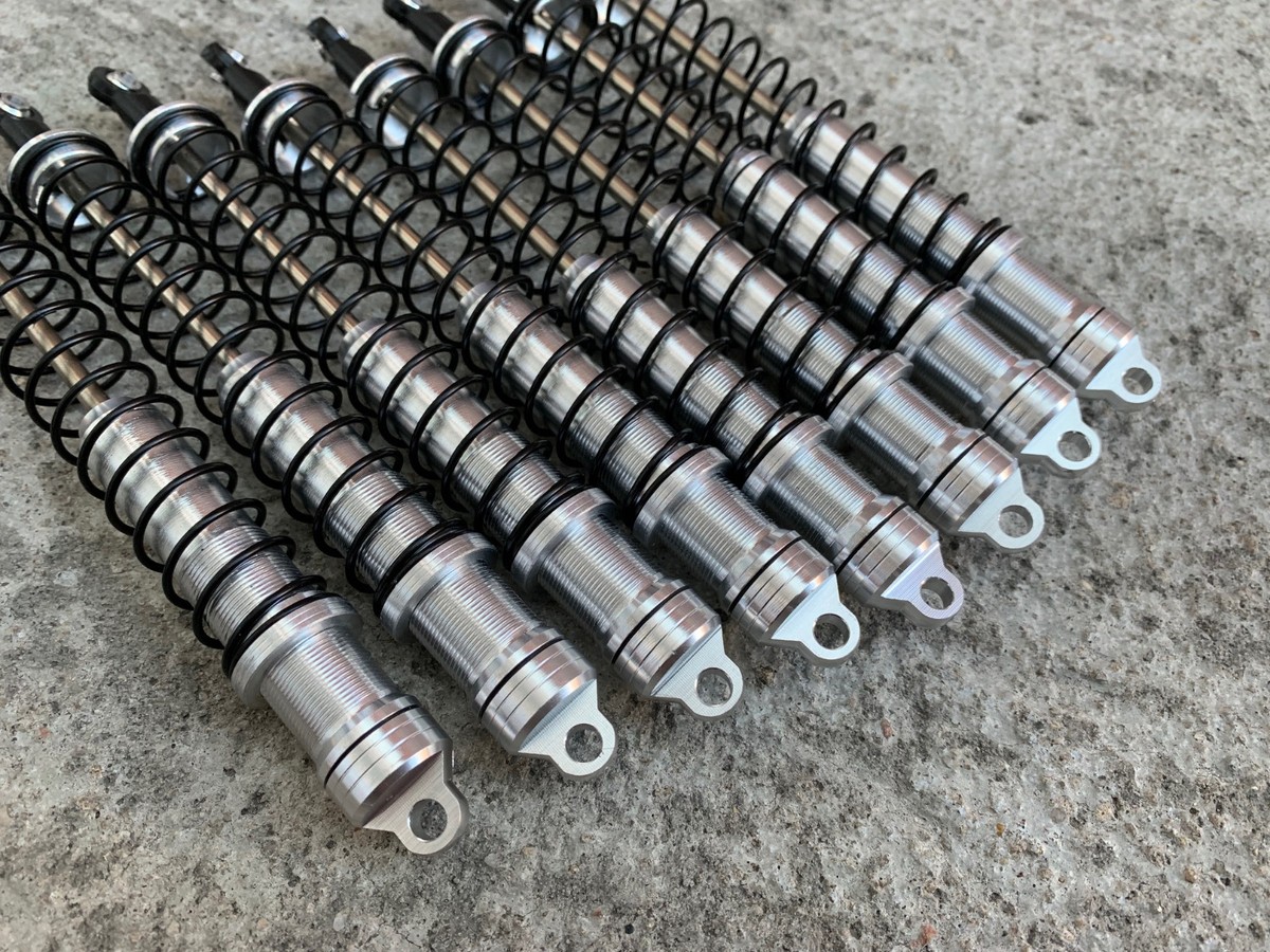 Aluminum Shock for HPI Savage 21, 2.5 XL, K4.6 Silver | eBay