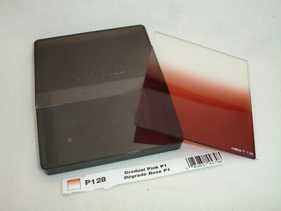 Cokin 128 Gradual Pink P1 Filter with black plastic case, P SERIES P128