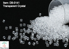 Miyuki Delicas 11/0 Transparent Crystal Seed Beads DB-141