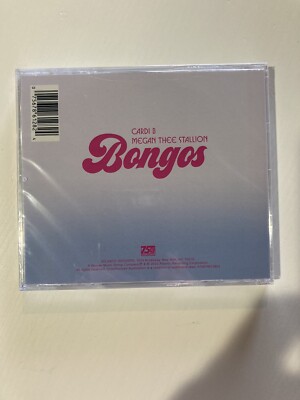 洋楽 Cardi B BONGOS Megan Thee Stallion LP Cardi B - Bongos CD ft. Megan Thee Stallion (LIMITED