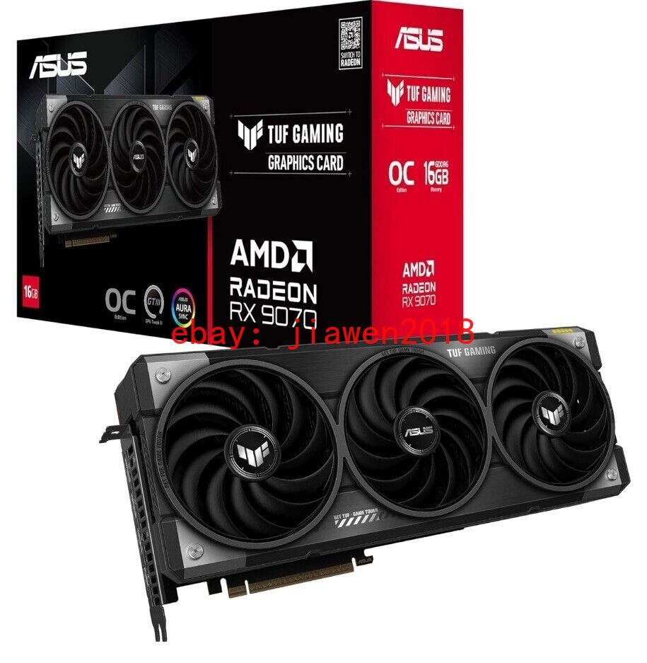 ASUS TUF GAMING RX 9070 XT 16GB OC(未開封品） ASUS TUF Gaming Radeon RX 9070 XT OC Edition 16GB GDDR6