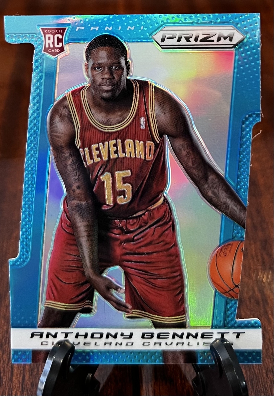 2013-14 Prizm #271 Anthony Bennett RC Light Blue Die Cut /199 Rookie Cavaliers