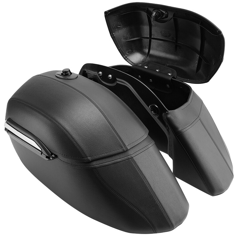 Motorcycle hard saddlebags luggage case for kawasaki vulcan s 650 vn650