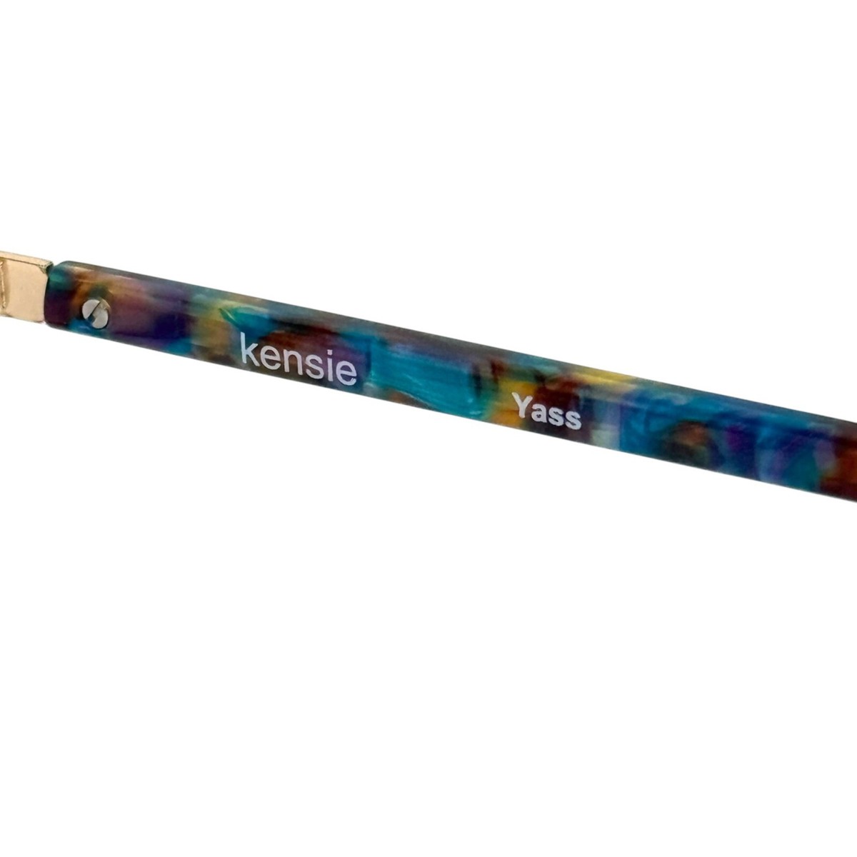 Kensie Yass Eyeglass *Frames Only* Turquoise Multicolor  display picture 1