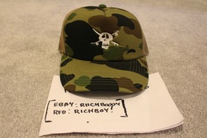 stussy camo hat
