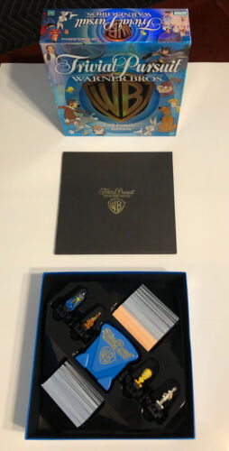 Warner Bros. Trivial Pursuit All-Family Edition Game 1999 Complete Hasbro - Picture 5 of 9