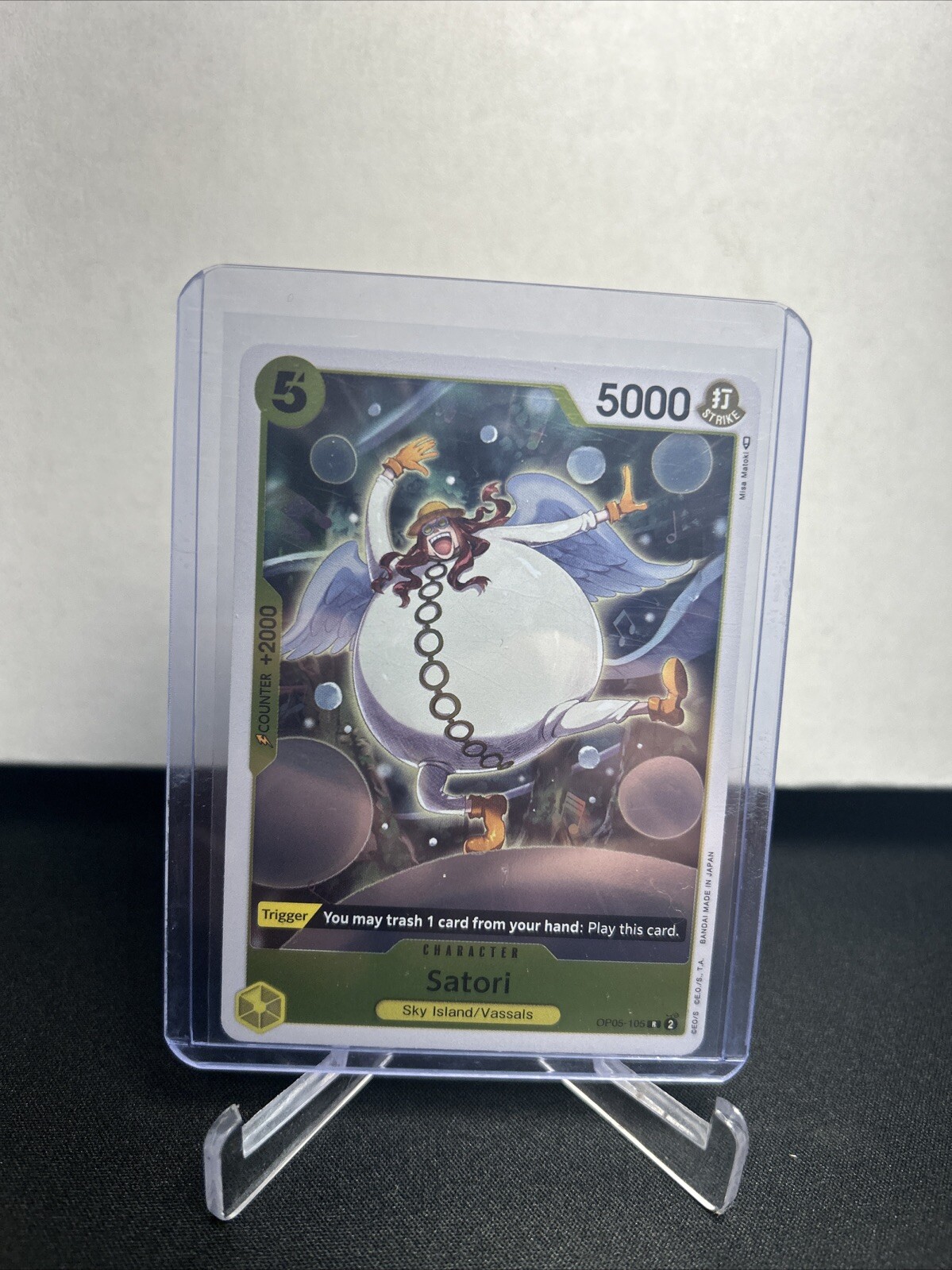 Satori OP05-105 Rare One Piece Card TCG Awakening of the New Era English