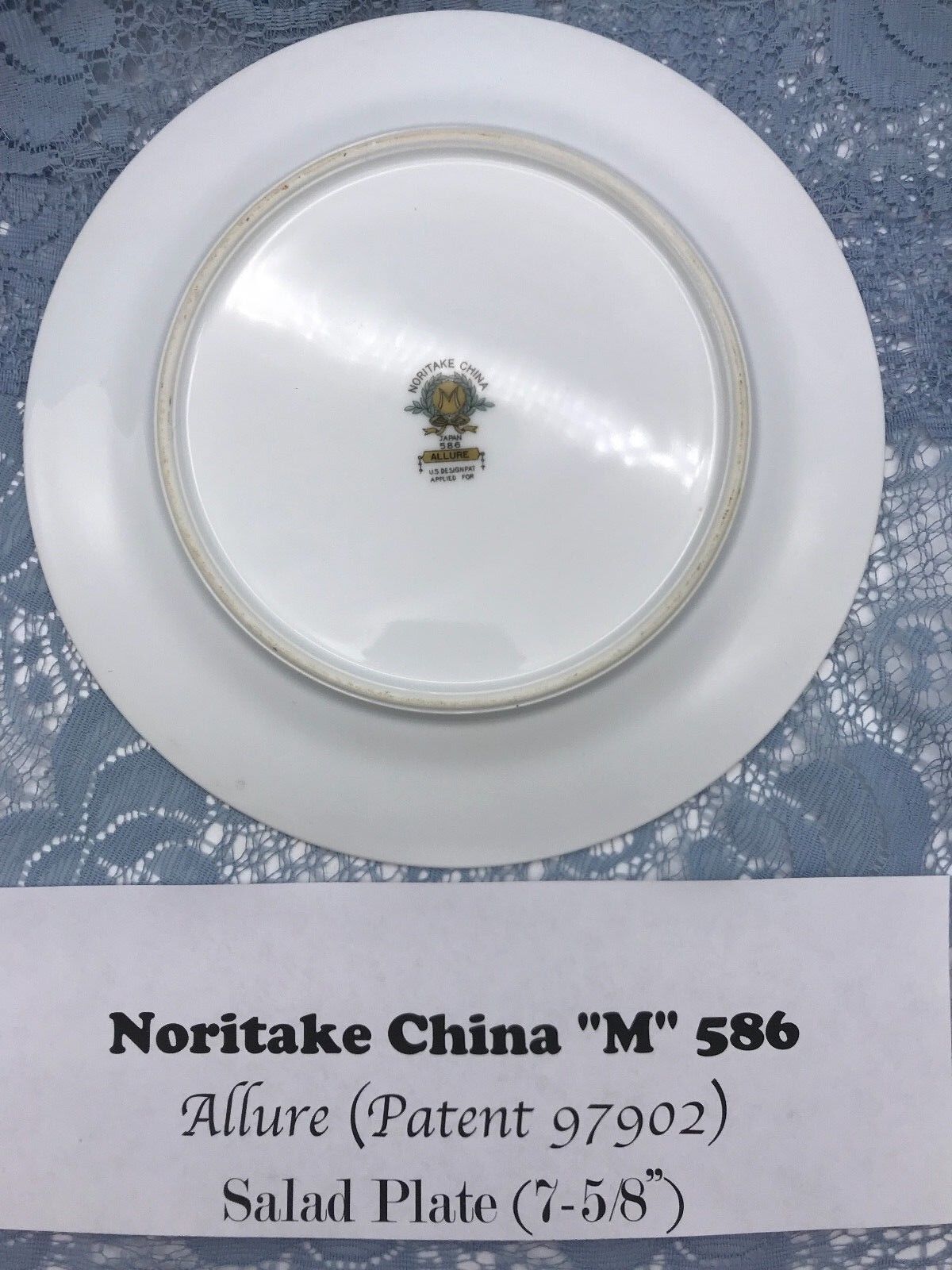 Noritake China ALLURE PATENT 97902 * CHOICE * Flower 