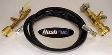 1-3/4" ACME TO FORKLIFT LIQUID PROPANE TRANSFER KIT TANK FILLER FILL UNLOADING