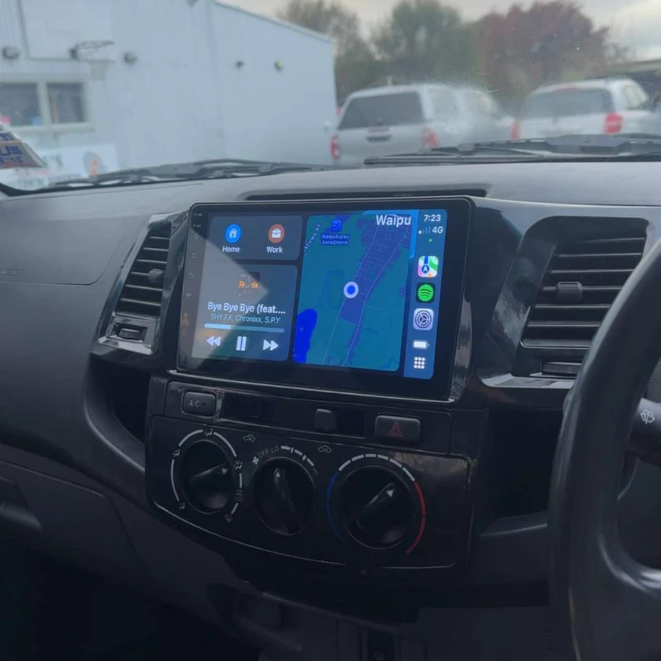 Radio Car Stereo Fit for Carplay Android Auto for Toyota Hilux 2005-2014 - Imagem 2 de 4