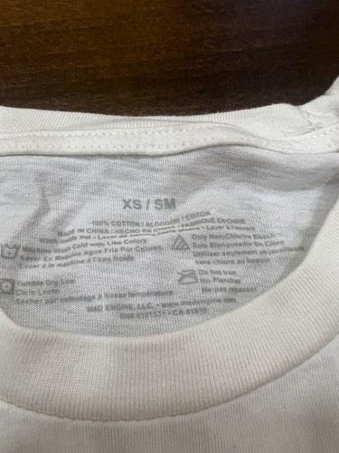 Camisa Diana Ross Blanca Xs/pequeña Nueva Con Etiquetas - Imagen 2 de 2