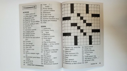 Large Print Crosswords Puzzle Books Kappa Games,Search,Hunt~ Pick up to 20 Vols - Imagen 27 de 123