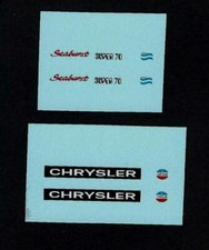 MATCHBOX KING SIZE K25a POWERBOAT TRANSFERS/DECALS