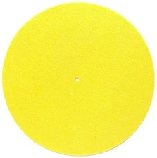Golden Yellow Felt Turntable Slipmat 12-inch Vinyl Record DJ Pro Slip Mat 3mm