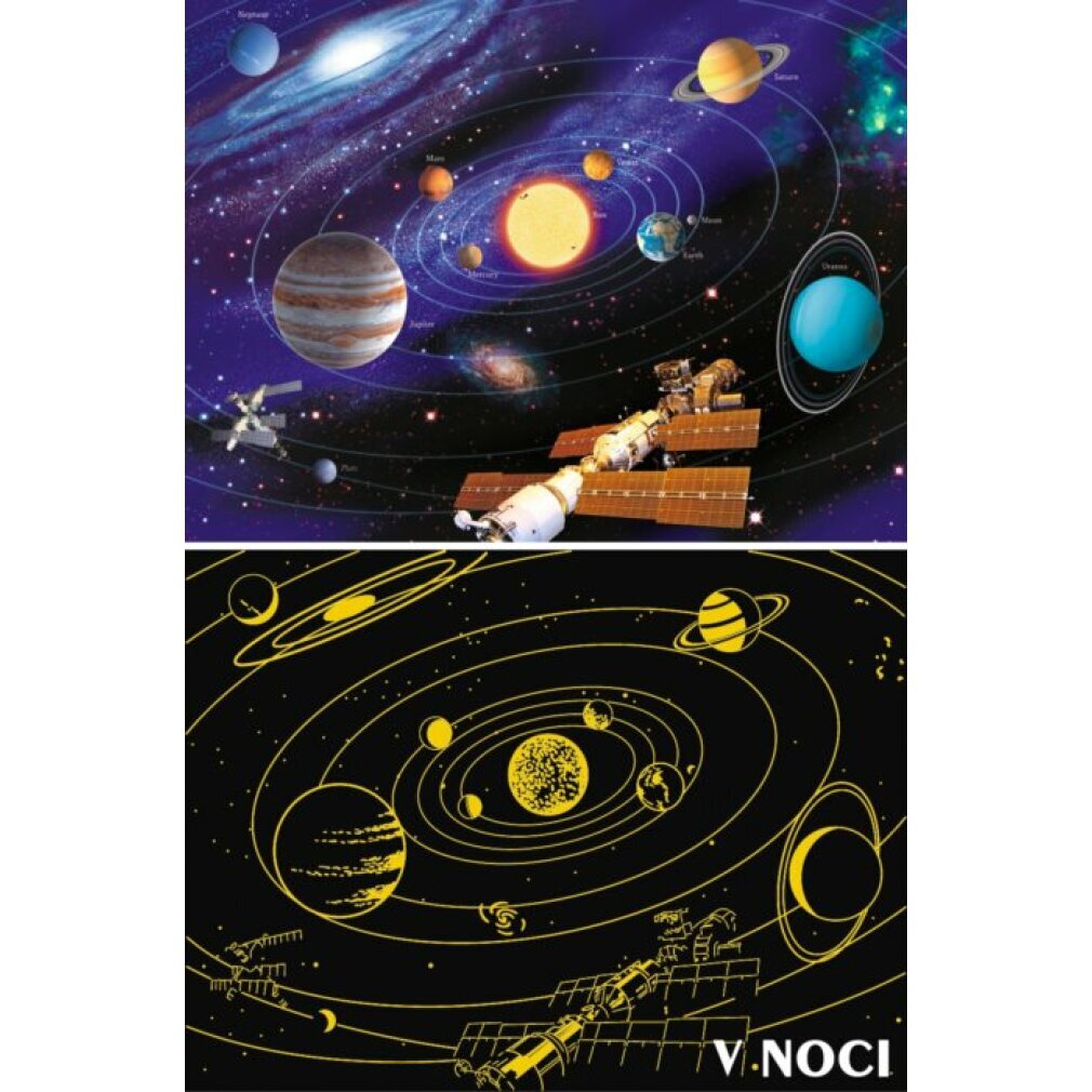 Ravensburger Sonnensystem Leuchtradierer 500 Teile