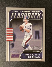 2020 Panini Absolute Fantasy Flashback Phil Simms New York Giants