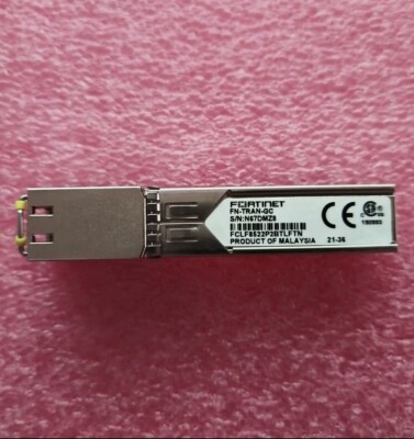 2PCS Fortinet original FN-TRAN-GC SFP-TX 1000BASE-TX copper SFP-RJ45 100m RJ45