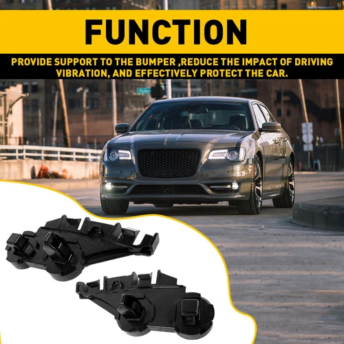 For Chrysler 300 2011-2020 Front Left & Right Bumper Support Brackets Set - Picture 9 of 12