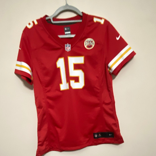 Nike Kansas City Chiefs Patrick Mahomes #15 On Field Jersey Red L NFL