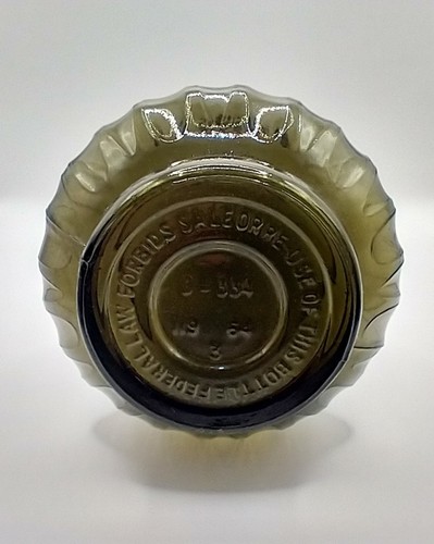 Vtg Jim Beam I Dream of Jeannie Genie Bottle 1964 Smoke Green Decanter NO Lid - Picture 4 of 7