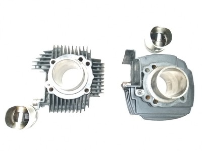 ÜBERGROSSE ZYLINDERKOLBENSATZ FÜR: CAGIVA ALAZZURRA 350 84-86 DM350L