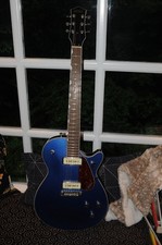 Gretsch G5210-P90 Electromatic Jet Two 90 Electric Guitar Fairline Blue Musical*