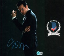 Andrew Scott Signed Autographed Sherlock Moriarity 8x10 Photo BBC Show BAS COA