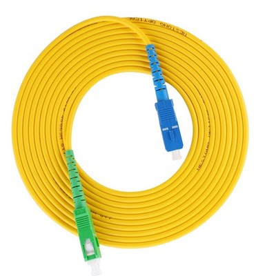 2x Fiber Jumper 5m Sc APCUPC Single Mode Optical Fiber Patch Cord Cable SET