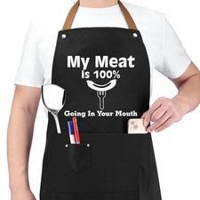 Gifts for Boyfriend, Husband Gag Gifts from Wife, Chef Apron