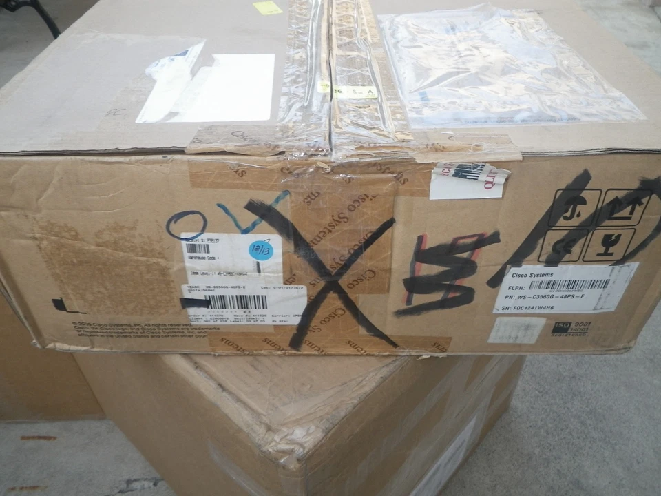 Cisco Catalyst WS-C3560G-48PS-E Switch New In Cisco Box NOB 3560G 1-YR Warranty! - Image 2 of 3