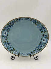 Taylor Smith & Taylor Azure 13 5/8" Serving Platter Ironstone Replacement MCM