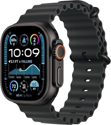 Apple Watch Ultra 2 GPS LTE 49MM  Black Titanium Case Black Ocean Band 